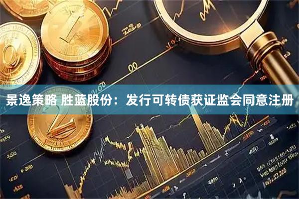 景逸策略 胜蓝股份：发行可转债获证监会同意注册